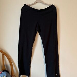 EUC NIKE YOGA ATHLETIC PANTS SZ XL BLACK